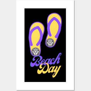 Jinrai: Beach Day Flip Flop Posters and Art